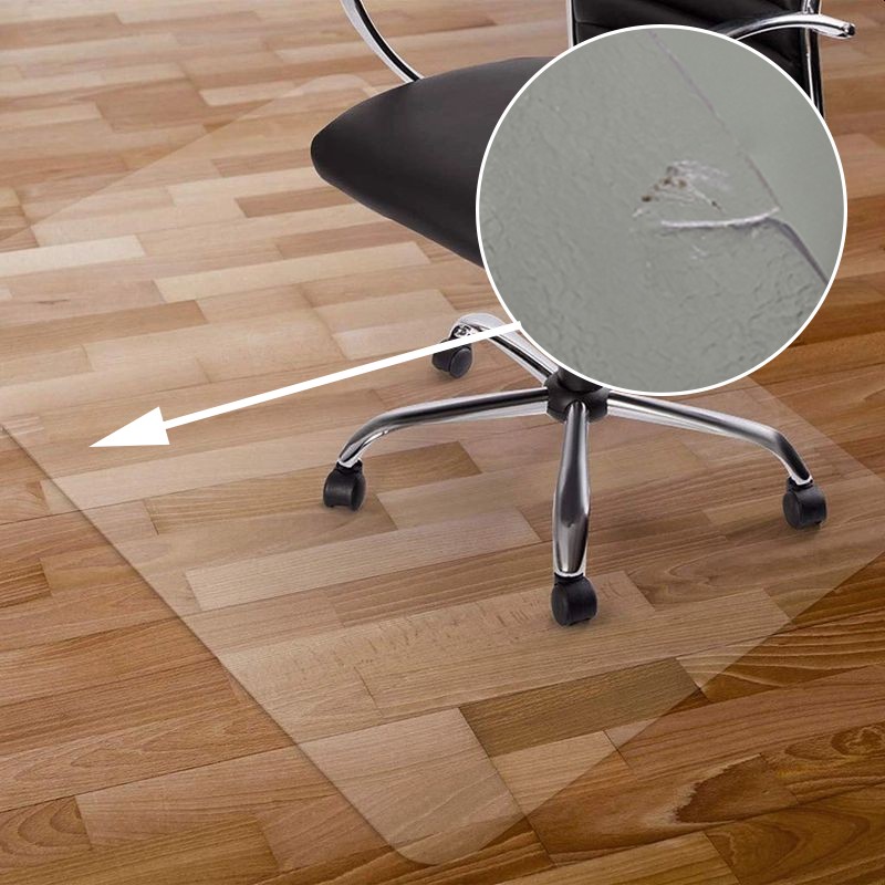 Covoras pentru protectie pardosea, 90x120cm, PVC flexibil, grosime 1.5mm, transparent mat, RESIGILAT - imagine 19